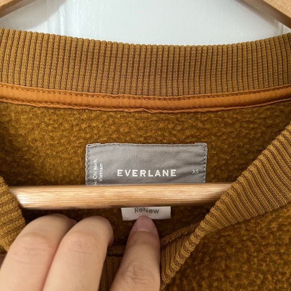 Everlane Renew oversized fleece sweatshirt - Picture 4 of 4